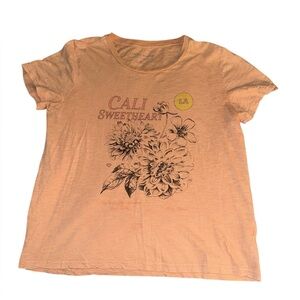 Lucky Brand peach T-shirt